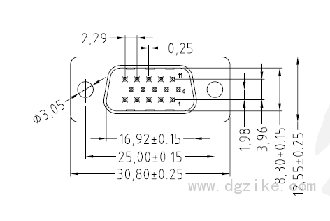 HDC-15公空鉚帶彈片3