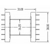 Y-3005-1 EFD30臥式6+6側(cè)插直PIN