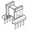 Y-1005-1 EE10臥式4+4 PIN臺(tái)斜邊