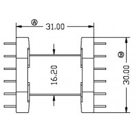PH-3004-4/EFD30臥式單槽(6+6P)