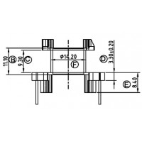 PQ-2621/PQ-26立式(6+6PIN)