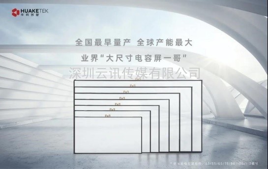 下個(gè)月｜這些觸摸屏和顯示面板企業(yè)已就位