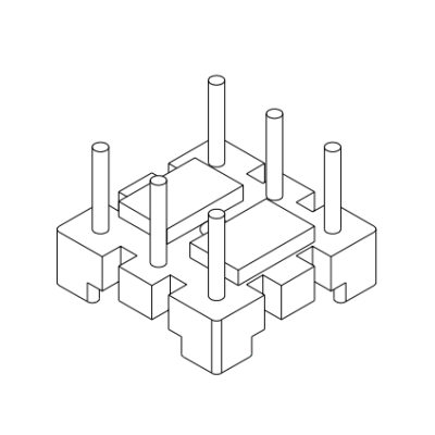 BASE-003-1臥式3+3P