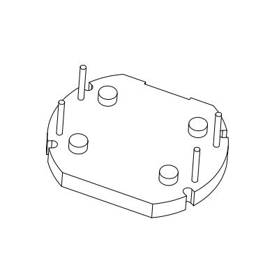 BASE-007臥式2+2P