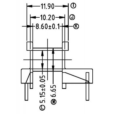 RH-EE-1608-7/EE-16臥式 (5+5PIN)