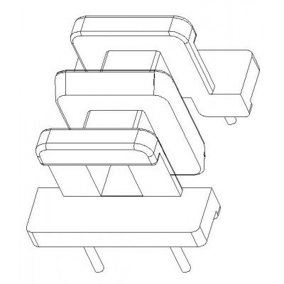EE1201/EE12臥式(2+2)PIN