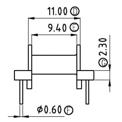 EFD-1504/EFD-15臥式(4+4PIN)