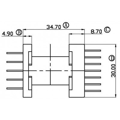 EFD-3001/EFD-30臥式(5+7PIN)