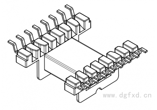 FX-S-2017-5/EFD-20SMD 臥式(8+8PIN)