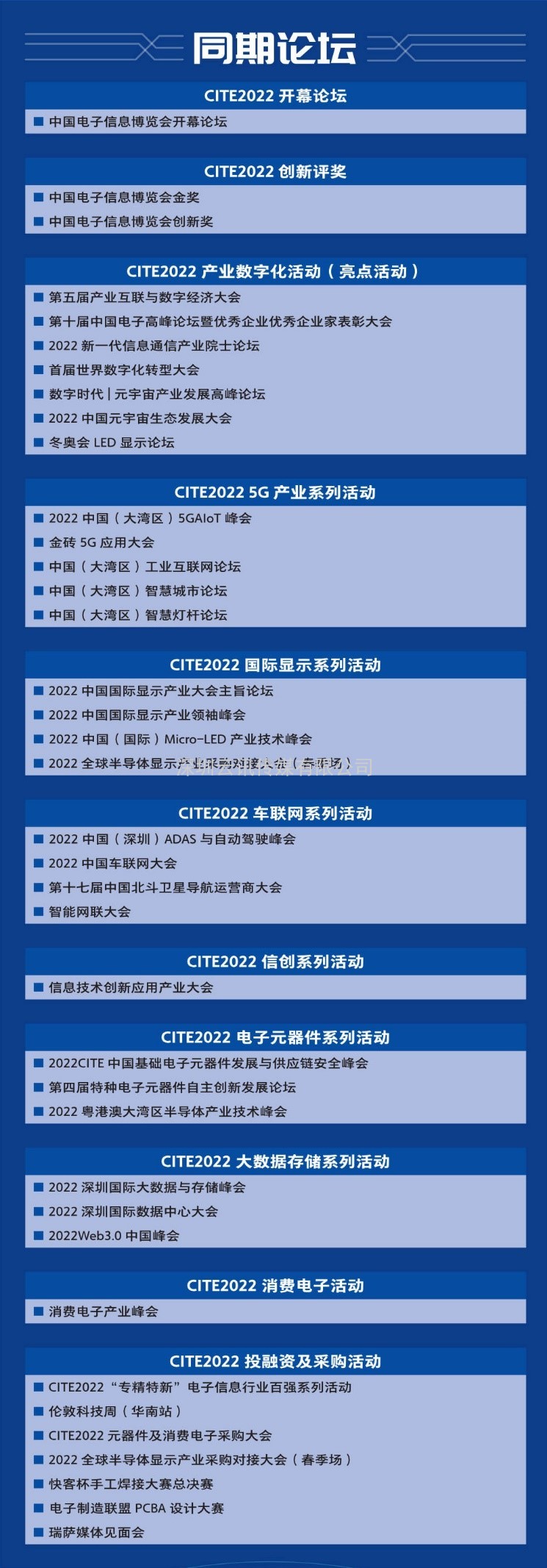燃動深圳！CITE2022論壇主題揭秘