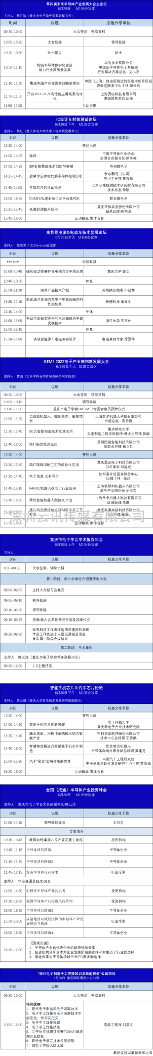 擎動芯火，智造先機 | 第四屆全球半導體產業及電子技術（重慶）博覽會開幕在即！