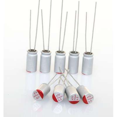 插件固態(tài): 6.3v/470uf 5×8mm