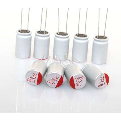 插件固態(tài): 25v/1500uf 10×17mm
