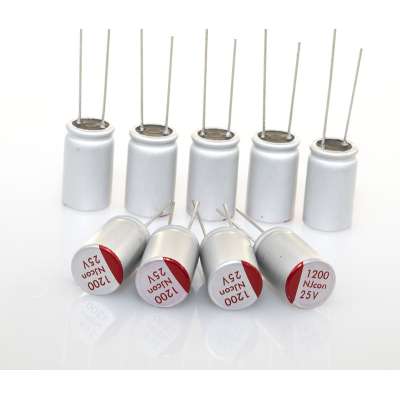 插件固態(tài): 25v/1200uf 10×16mm