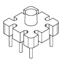 ZS-B002 BASE(3+3)PIN