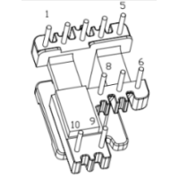 HXB-EI1305-1 EE13安規(guī)立式5+3+2針