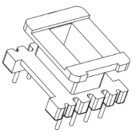 HXB-EE1401 EE14立式4+4針