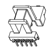 HXC-1401-1 EE14安規臥式5+2針