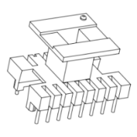 HXB-EI2514 EE25 立式5+8針