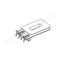 HX-EE4212B EE42 彎腳L腳立式4+0針（HX-4212A配套 ）