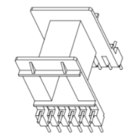 HXB-EE4201 EE42 EE4220七字針L腳臥式6+6針