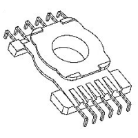 HXW-EQ3828L-1 EQ38安規(guī)L腳立式6+6針