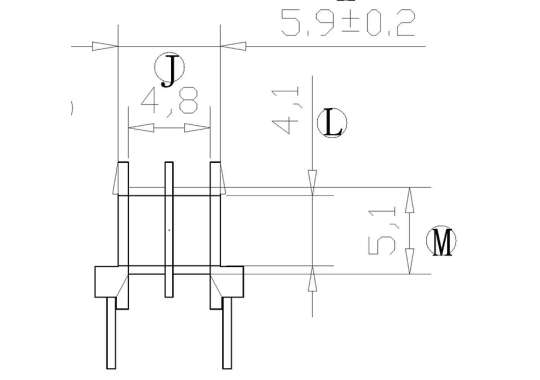 SL-0803-1/EE-8.3臥式(2+2)PIN