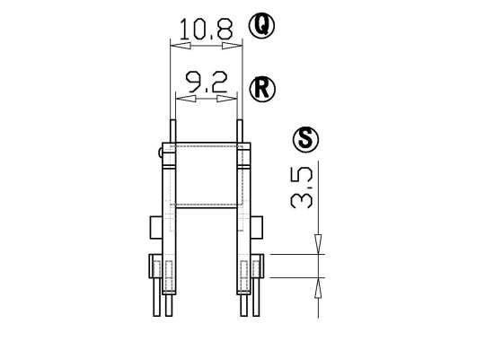 SL-0804/EE-8.3臥式(5+5)PIN