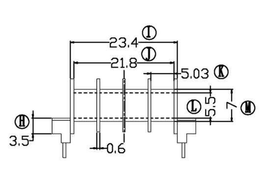 SL-2521-1/EFD-25臥式(5+5)PIN