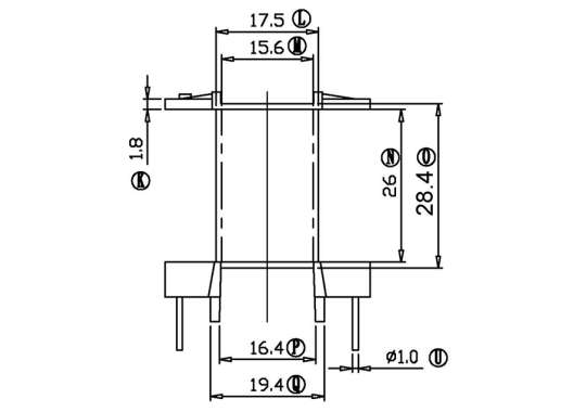 SL-4004-1/EI-40立式(6+6)PIN