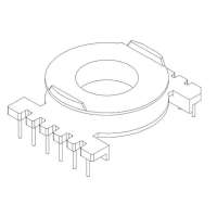 JDC-POT-4010-1 POT40立式(6+6PIN)針徑Φ0.8 腳距5.00 排距38.80 幅寬6.60