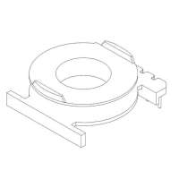 JDC-POT-4010-2 POT40立式(6+0PIN)針徑Φ0.8 腳距5.00 幅寬6.60