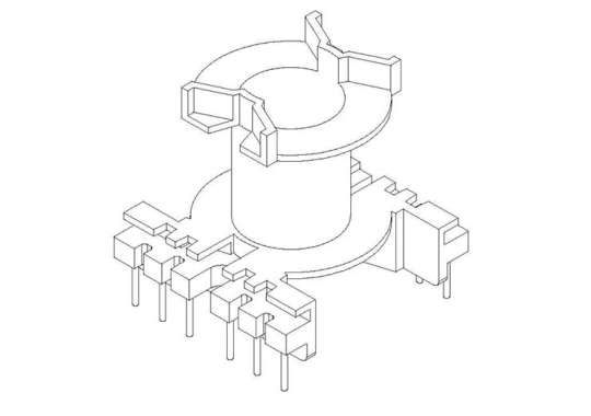 JDC-PQ-3230-1 PQ32立式(6+6PIN) 針徑Φ0.8 腳距7.50 5.00 排距30.00 幅寬18.00