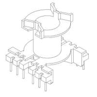 JDC-PQ-3230-1 PQ32立式(6+6PIN) 針徑Φ0.8 腳距7.50 5.00 排距30.00 幅寬18.00