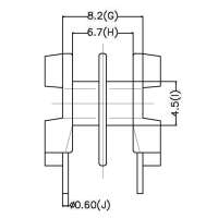 UU9.8-1\UU9.8臥式(2+2PIN)