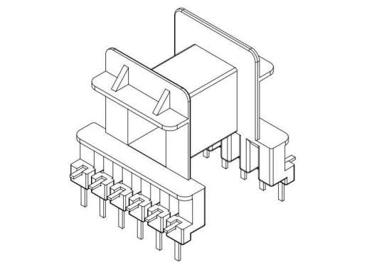 EE-3202 EE32立式6+6 排距27.6 腳距5.0 L針 塑膠產品