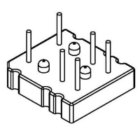 HXC-BASE 磁環 底座3+3針 BASE