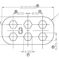 BASE-0163-3/OBC氣隙片(30*16*1.4)
