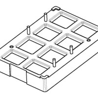 BASE-065-1/底座 32*47(2+2)P